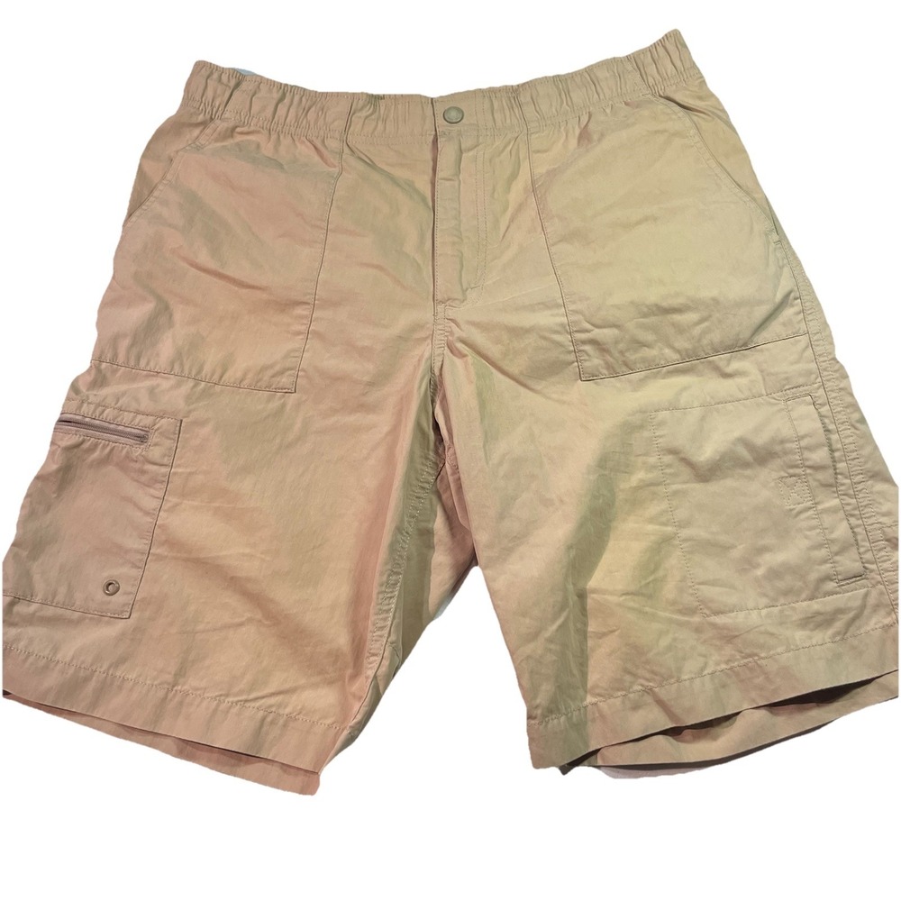 Eddie Bauer Men's Camp Shorts Size Medium Quick Dry EUC‎